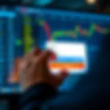 User securely logging in to an online trading platform using email and password