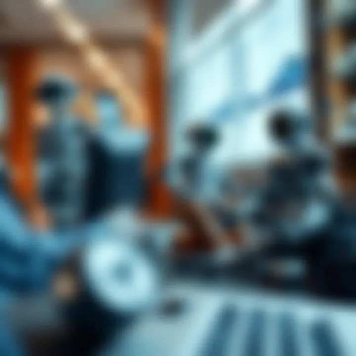 Diagram illustrating the interaction between app derivation commands and bots in a software environment