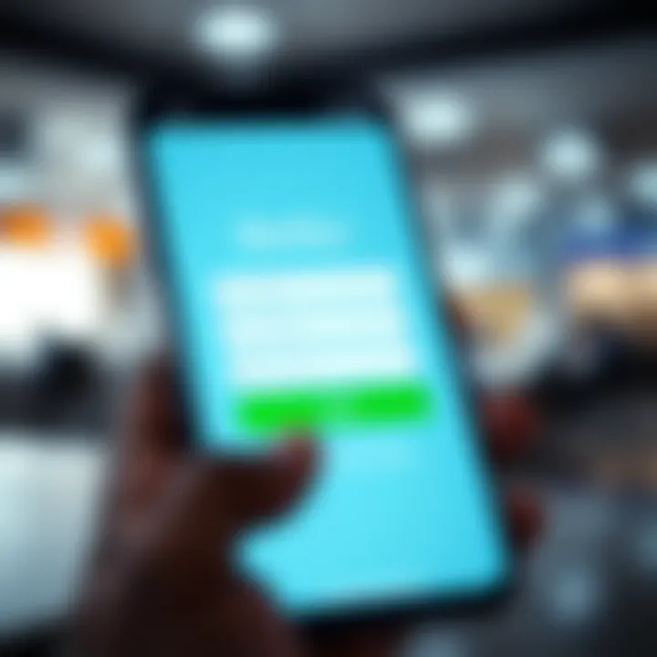 User interface displaying Betika login screen on mobile device