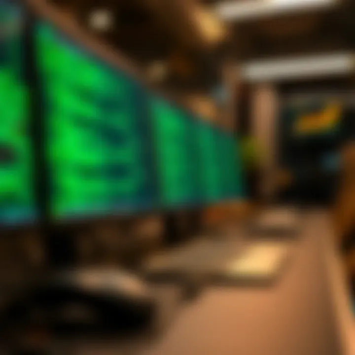 Visualization showing applications of binary derivatives in computing and finance within Kenyan industries