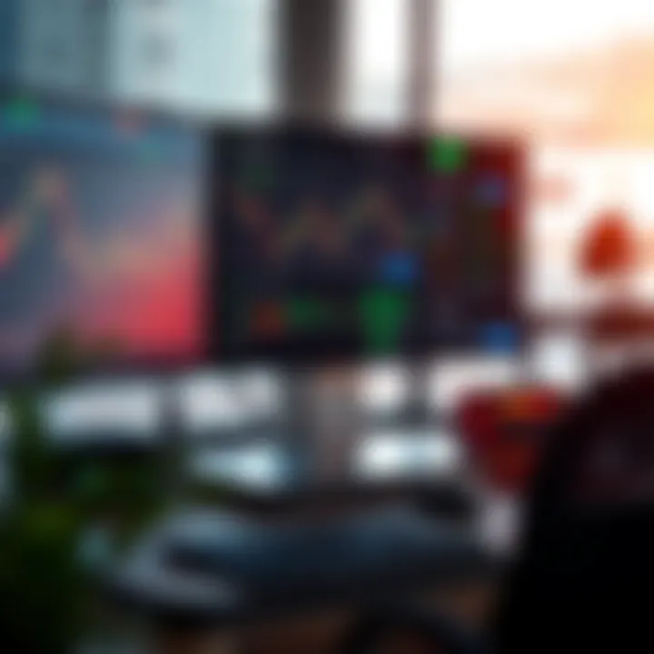 Binary options trading dashboard integrating TradingView charts with real-time market data and trading signals