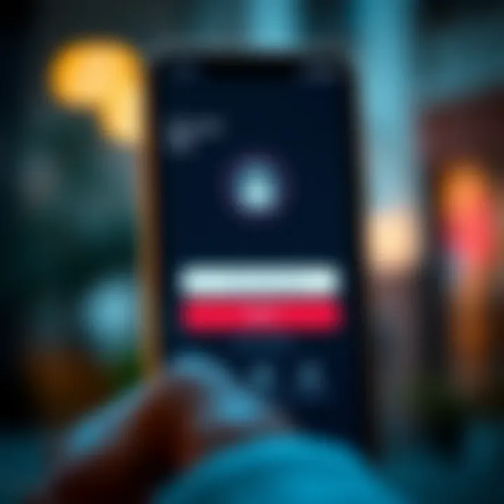 Secure account login screen highlighting security features and user authentication on Deriv Go