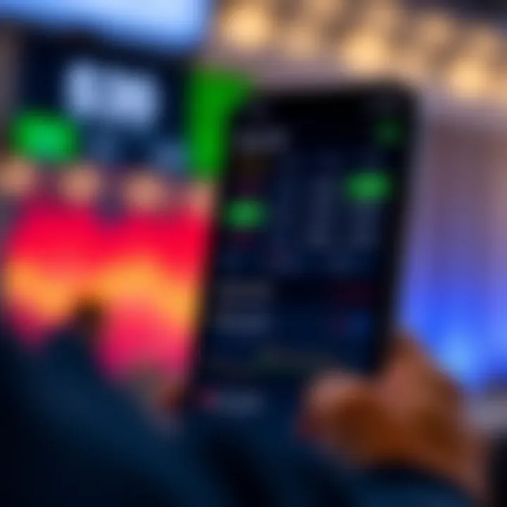 User-friendly mobile interface showing various financial trading options on Deriv Go app