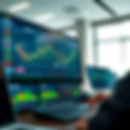 User-friendly trading platform interface displaying financial charts and trading options