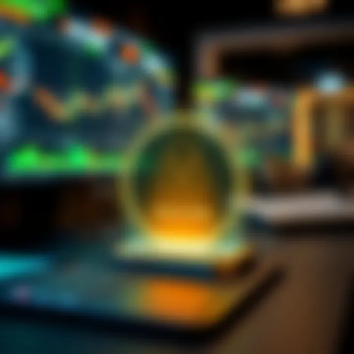 Secure digital wallet and blockchain security icons representing safe cryptocurrency transactions in Kenya