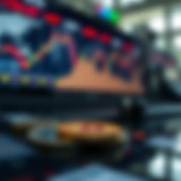 Key Factors Influencing Currency Market Trends Visual representation of factors affecting currency trading including market trends and geopolitical events