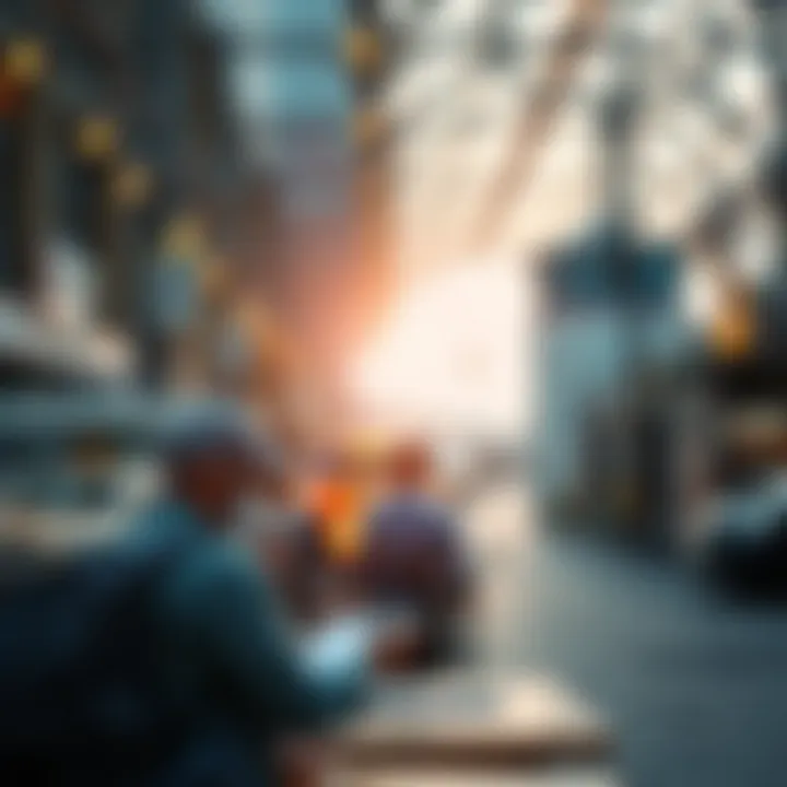 Illustration showing Deeiv's applications across different industries in Kenya