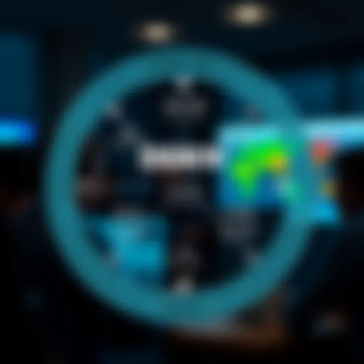 Diagram illustrating different Deriv account types and the variety of trading products available