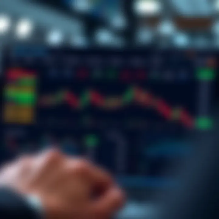 Dashboard interface illustrating risk management controls with trading bot overlay