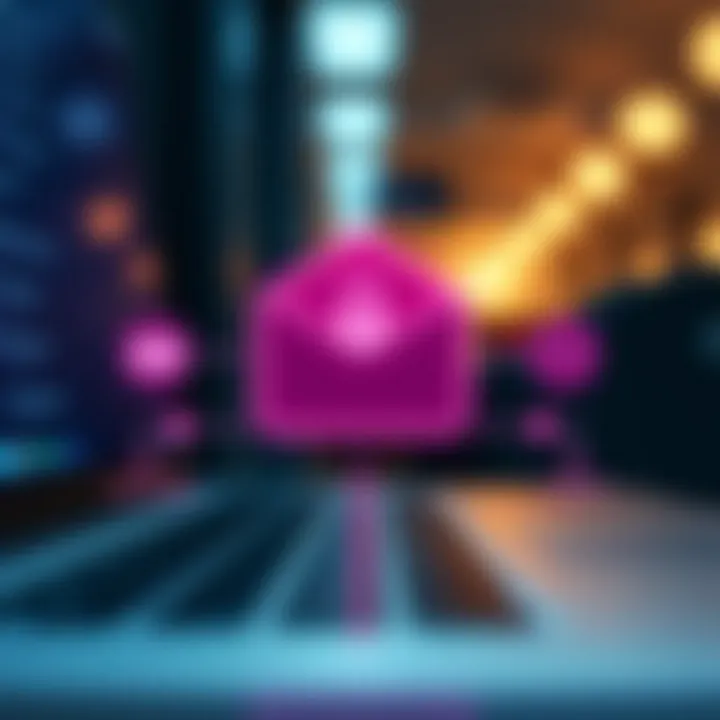 Email Login Security and Account Protection for Deriv Illustration of email login security features including multi-factor authentication and password protection