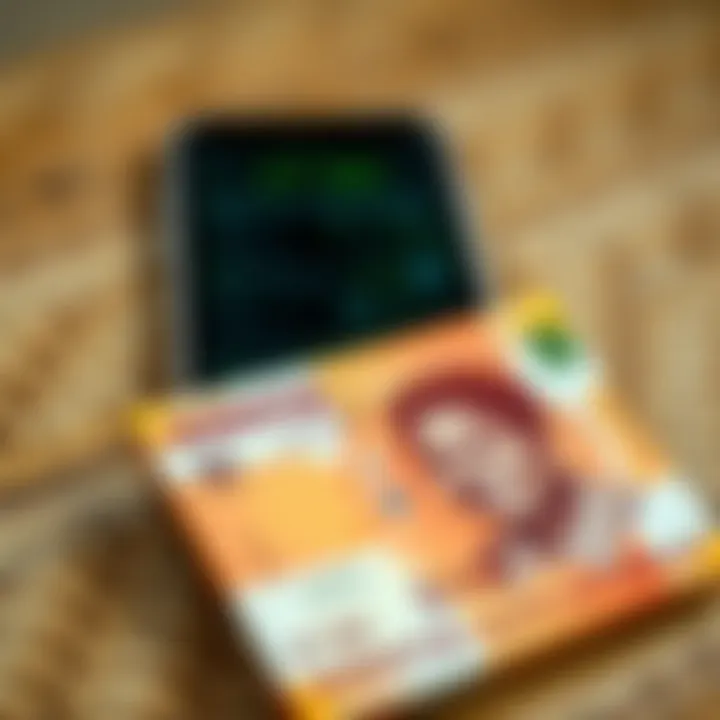 Kenyan shillings and smartphone illustrating fast mobile loan services