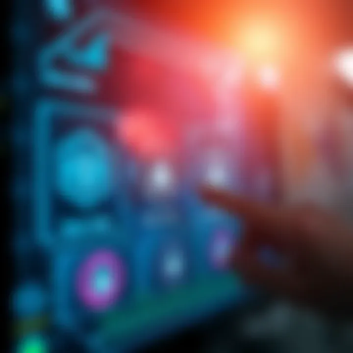 Secure digital platform interface displaying trust indicators