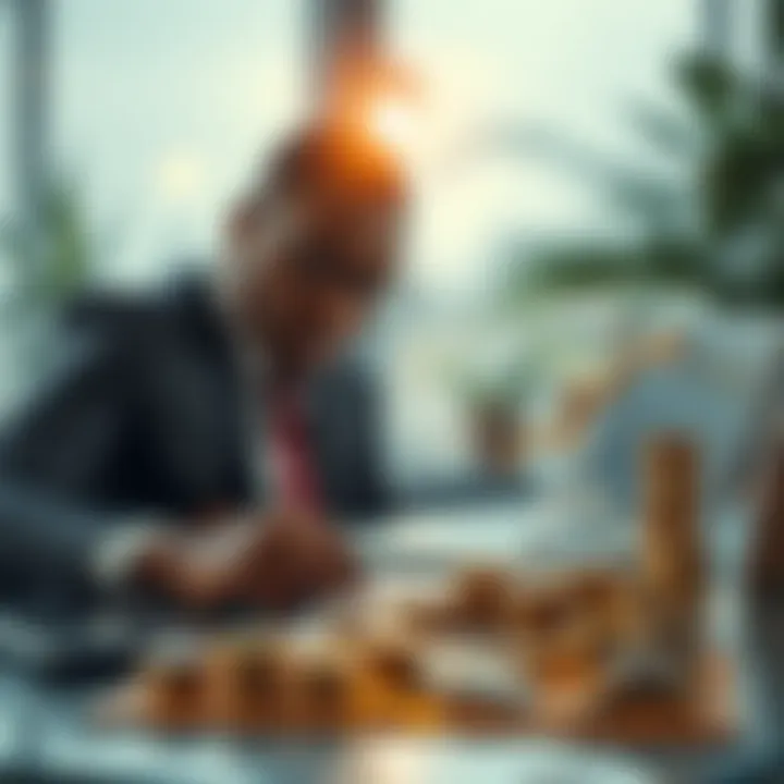 Strategic Entrepreneurial Expansion of Small Investments Visualization of entrepreneurial ventures expanding initial small investments with strategic planning