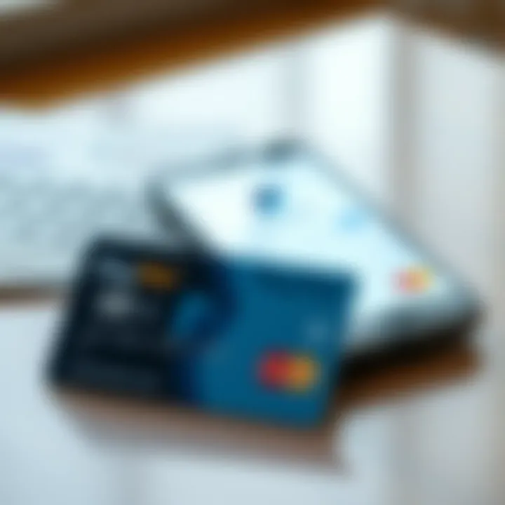 Kenyan bank card and smartphone showing transaction confirmation screen