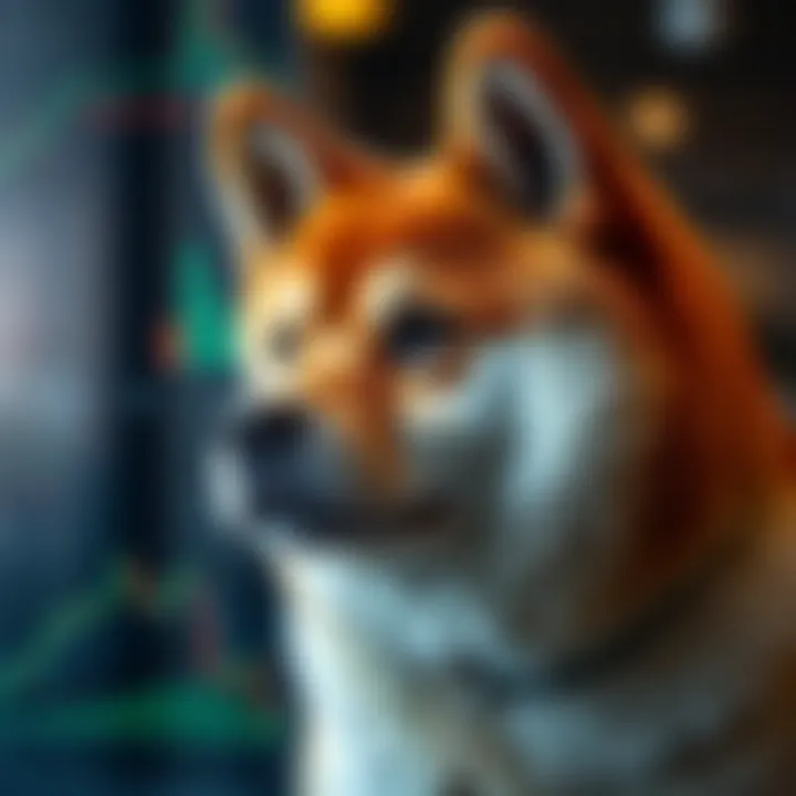 Chart showing expert predictions and market sentiment indicators impacting Shiba Inu value
