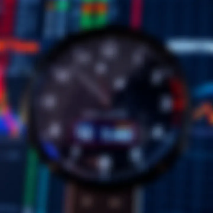 World clock showing Asian trading session hours aligned with Kenyan local time on a digital background