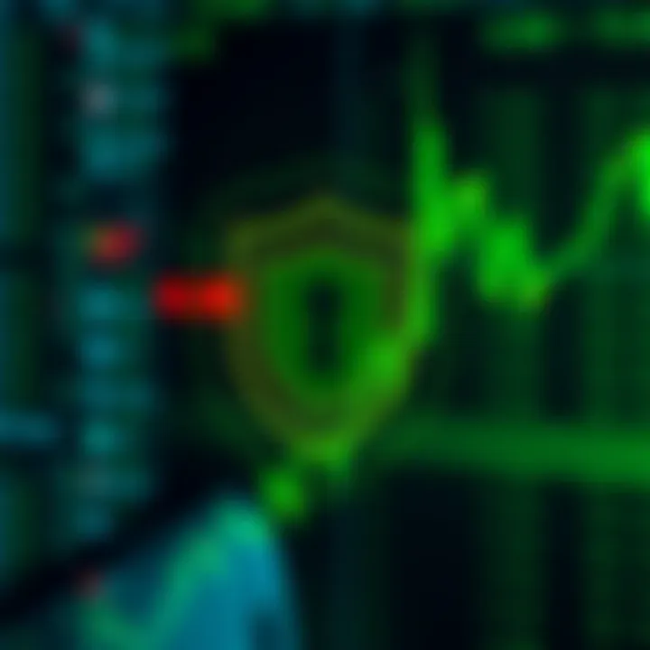 Illustration of a shield symbol representing secure and safe binary trading practices