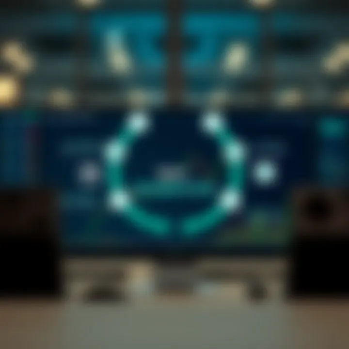 Diagram showing how trading bots automate binary options trading on Binary.com platform