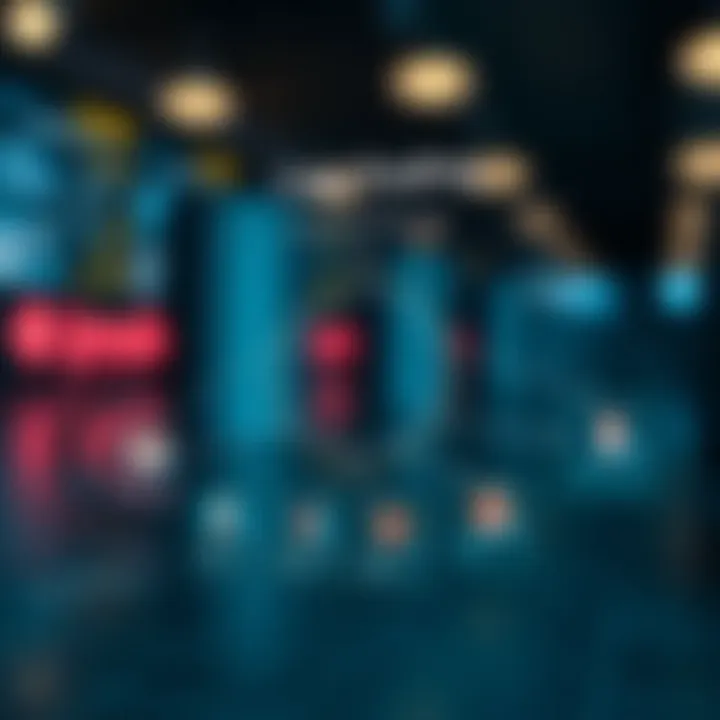 Diagram illustrating the concept of copy trading with investor portfolios linked to experienced trader profiles