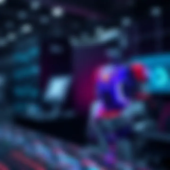 Abstract illustration representing DBot's advanced technology and automation capabilities