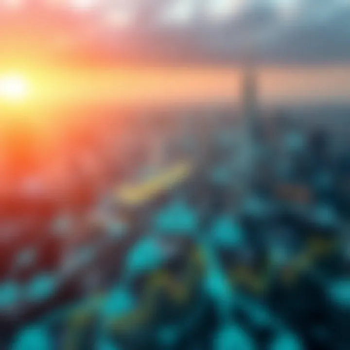 Illustration showing the network of global affiliate partnerships for Deriv trading platform