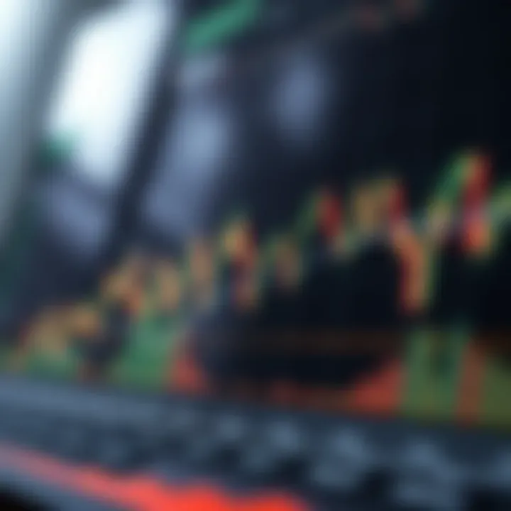 Data Visualization with Deriv Analysis Tool Graph showcasing data trends and financial indicators using Deriv tool