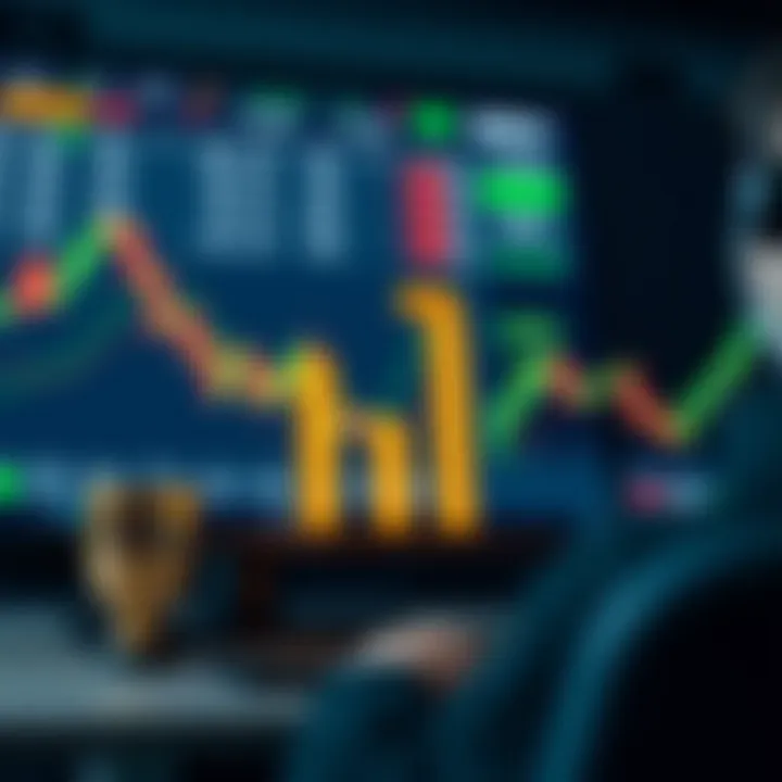 Visual representation of trading funds management and minimizing fees on an online trading platform