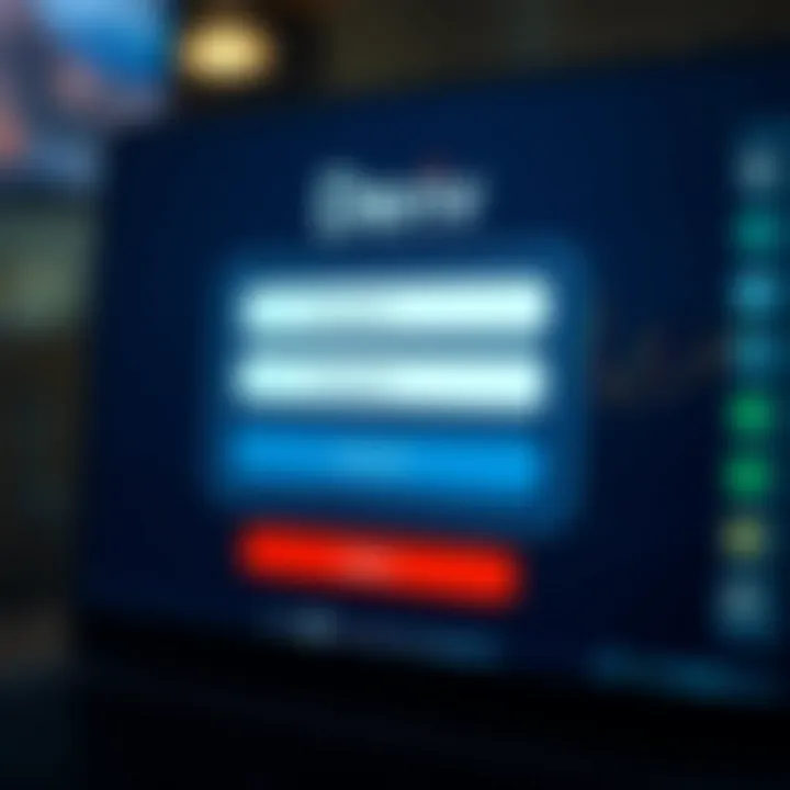 Secure login interface showing username and password entry fields on Deriv platform