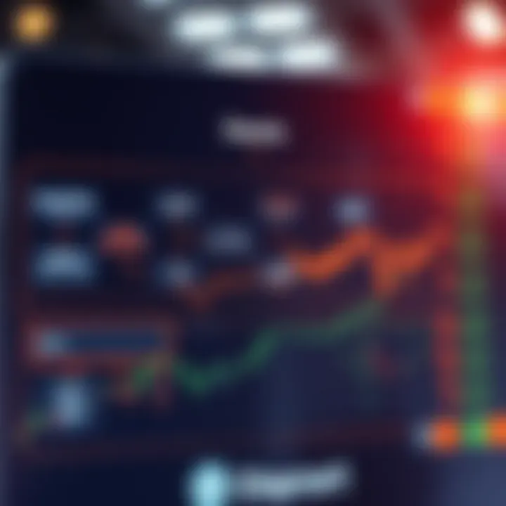 Diagram showing the algorithmic workflow of a Deriv trading bot analyzing market trends