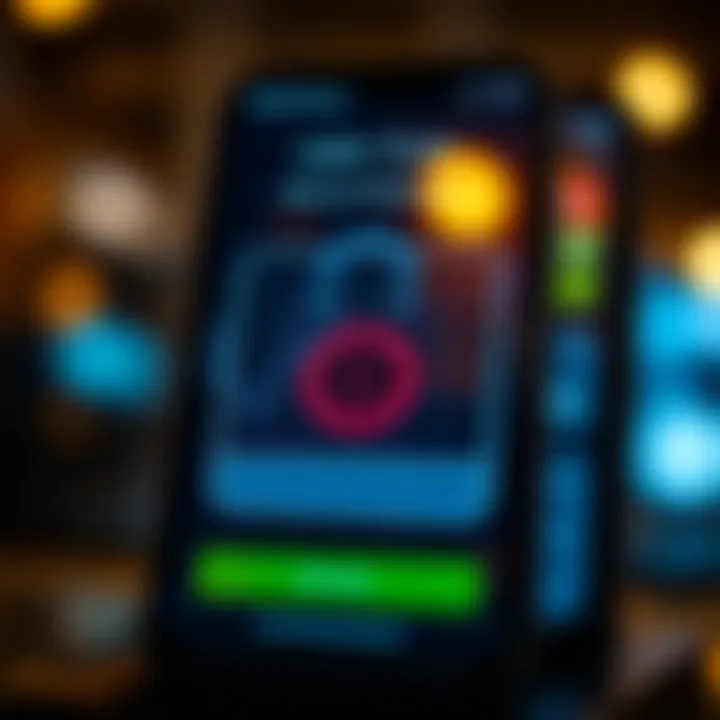 Security Features and Safe Access on Olymp Trade App Illustration of a secure login screen with safety icons representing data protection for Kenyan users