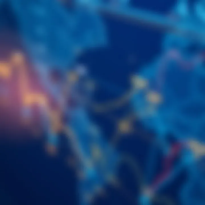 Regional Trade Flows and Economic Interactions Graphical representation of regional trade flows with emphasis on economic relationships between continents