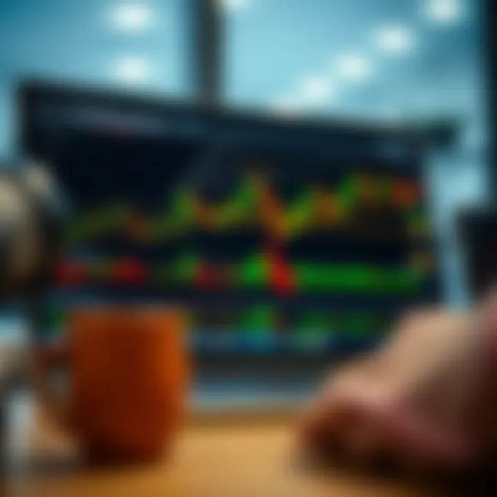 Customised Market Analysis Using TradingView Tools Customised TradingView chart displaying trend lines and technical indicators for market analysis