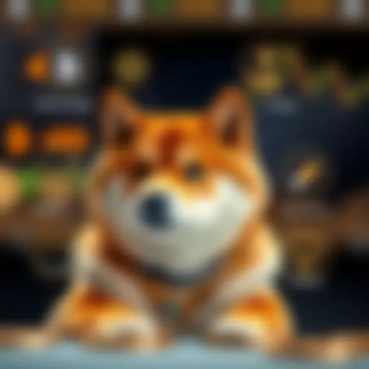 Key Factors Impacting Shiba Inu Coin Value Visual depiction of factors influencing cryptocurrency prices including technology, adoption, and market sentiment