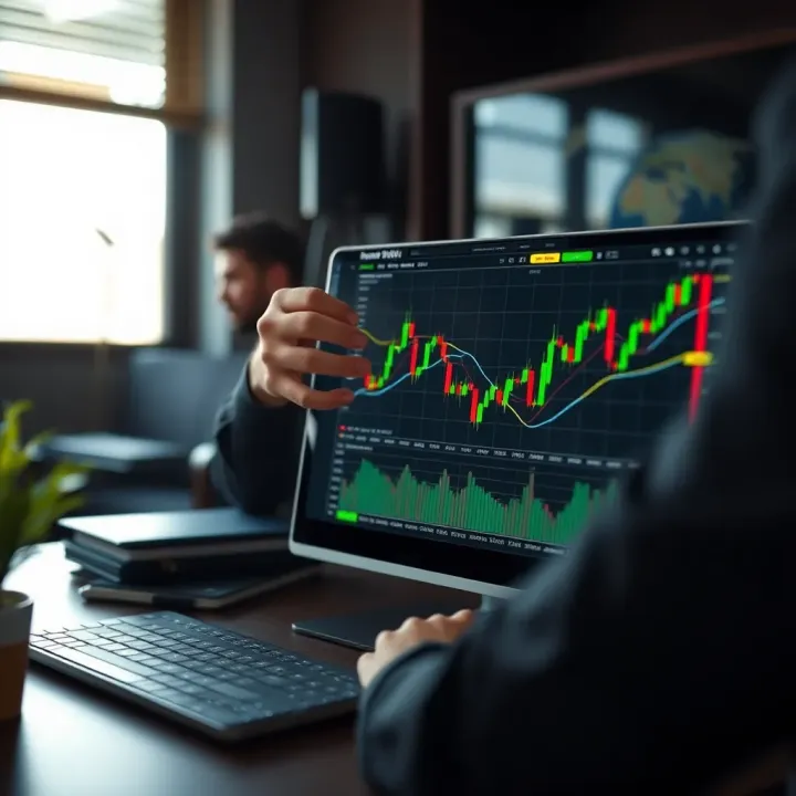 Personalizing Charts and Tools in Deriv TradingView Customizing chart settings with indicators and drawing tools on Deriv TradingView for enhanced market analysis