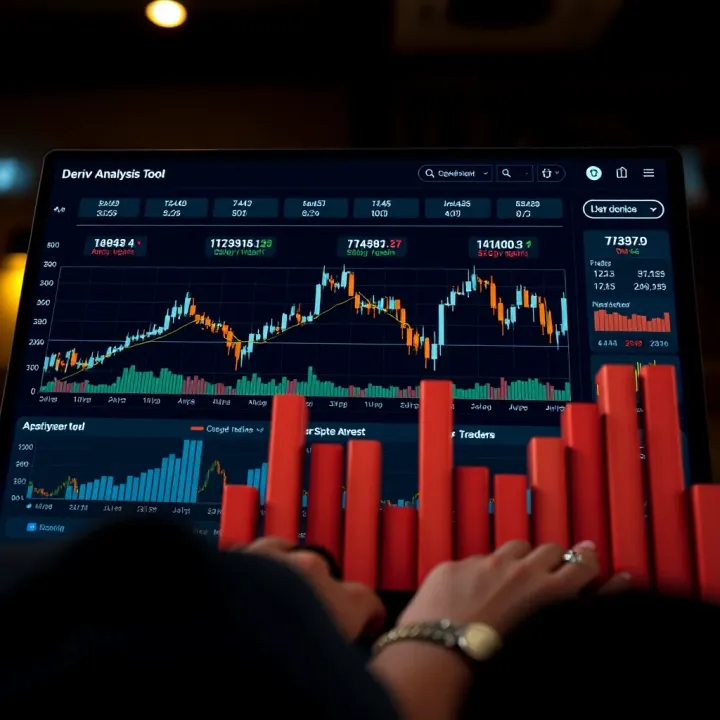 Dashboard showcasing key features of Deriv Analysis Tool for financial trading
