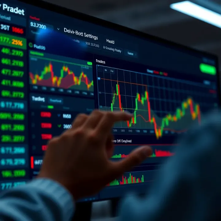 Optimization Techniques for Enhanced Deriv Bot Trading Efficiency Dashboard interface illustrating optimization settings for Deriv trading bot