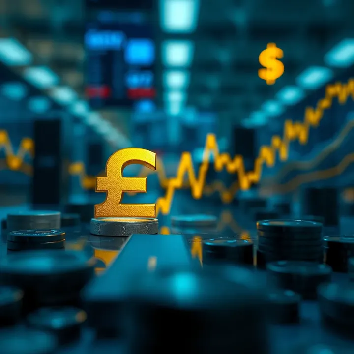 Key Economic Indicators Influencing GBP/USD Exchange Rate Illustration of economic indicators impacting GBP/USD including central bank policies and geopolitical events