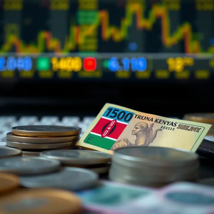 Illustration of economic and geopolitical factors influencing currency exchange