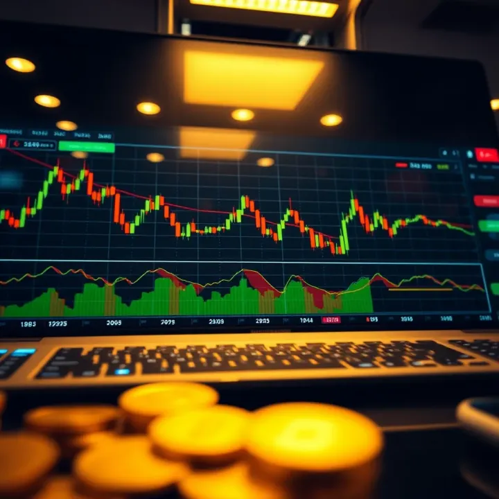 Forex Trading Platform for Kenyan Traders Illustration of forex trading platform with currency pairs and analytics for Kenyan traders