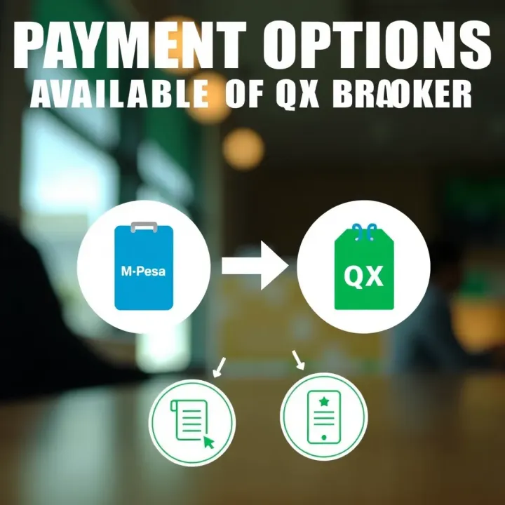 Illustration of payment methods including M-Pesa and bank transfer icons for Kenyan financial transactions