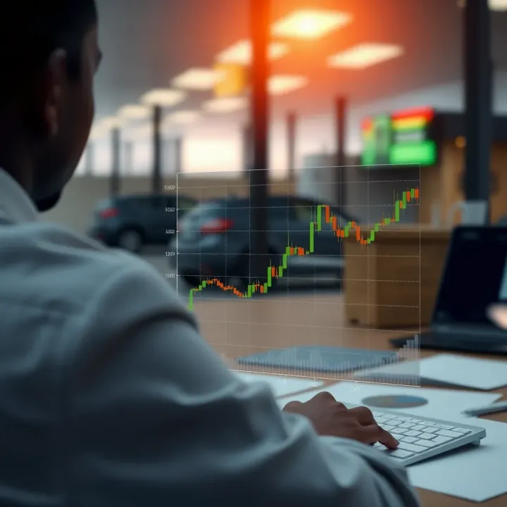 Graph illustrating risk management strategies and trade diversification on Deriv platform