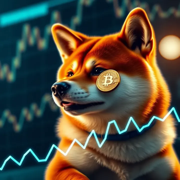 Graph illustrating the trends and fluctuations in Shiba Inu cryptocurrency price over recent months