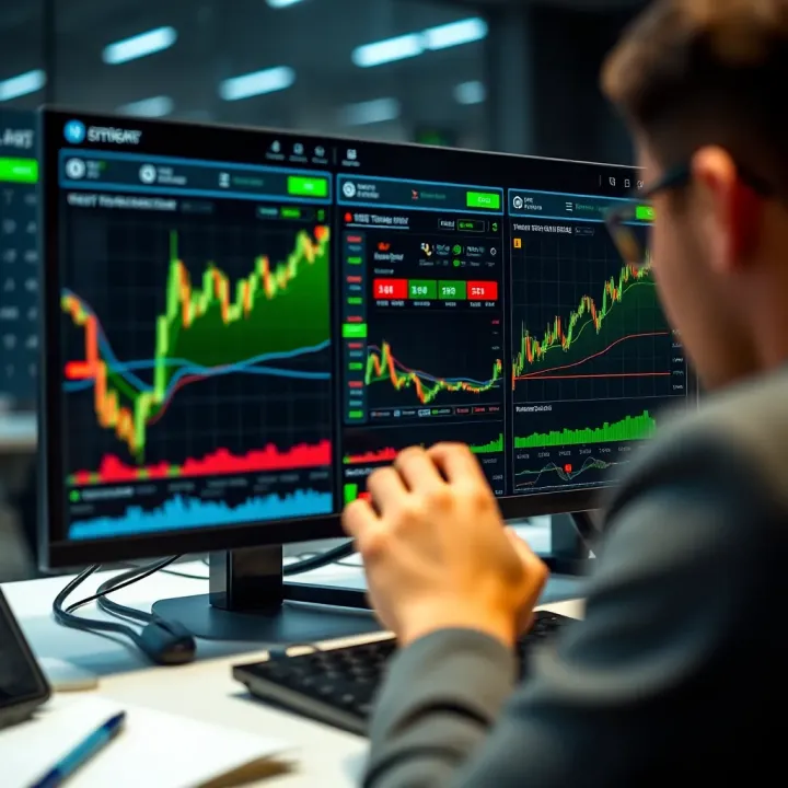 User-friendly interface of Smart Trader Deriv showing various trading options and charts
