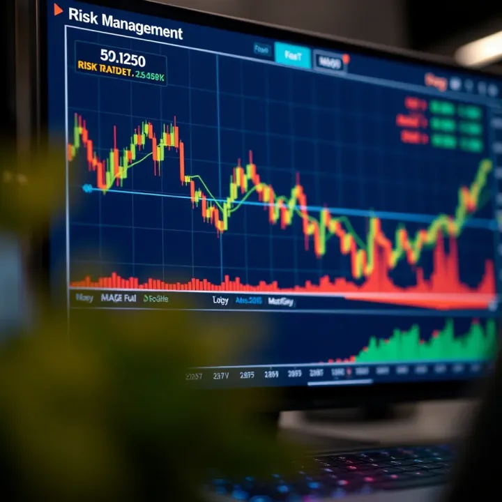 Risk Management and Trading Performance on D Trader Graph depicting risk management strategies and trading performance on D Trader platform