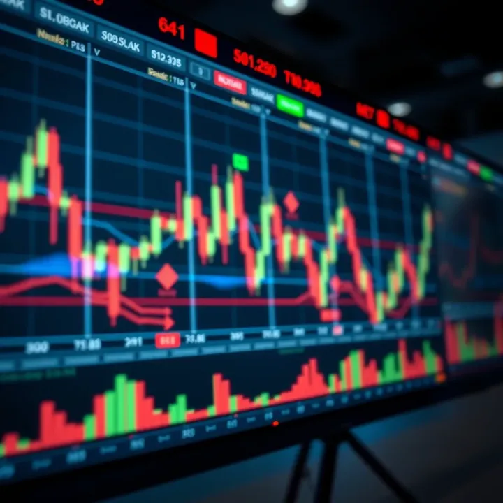 Visual guide showing bullish and bearish signals within various chart formations on price movement graphs