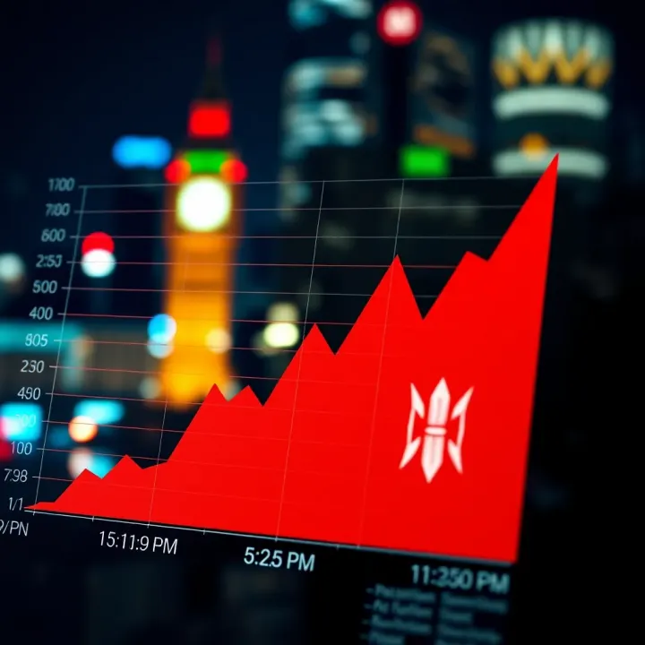 Graph showing London forex trading session hours aligned with Kenyan local time
