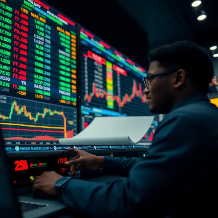 Visualization of trading tools and regulatory frameworks relevant to surge traders in Nairobi Securities Exchange