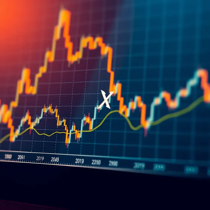 XRP Price Movement and Market Trends Graph showing the fluctuating price trend of XRP cryptocurrency over time