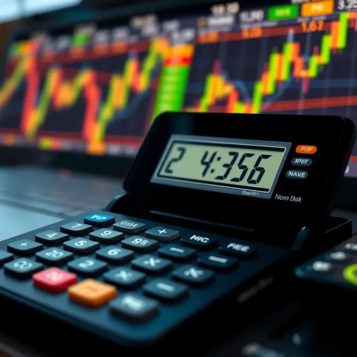 Using a PIP Calculator to Enhance Risk Management in Forex Trading Visual guide showing effective use of a PIP calculator for managing risk in currency trading